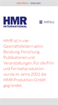Mobile Screenshot of hmr-international.de